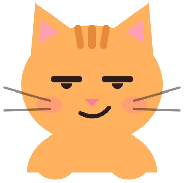 Lulu, the orange tabby, looking smug